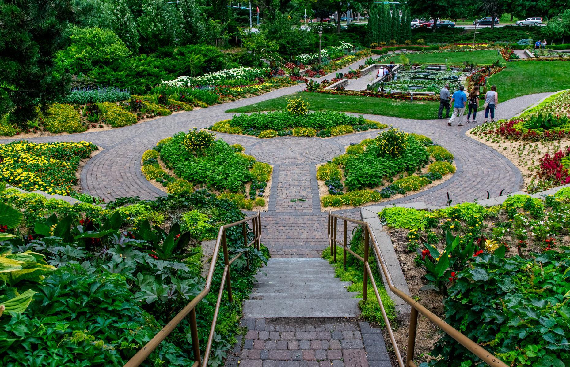 Nebraska: Sunken Gardens, Lincoln